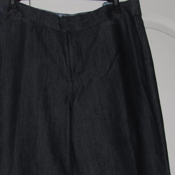 CHICO’S PLATINUM Melissa Trouser Dark Wash Jeans Size 2 (US 12) - Picture 2 of 10